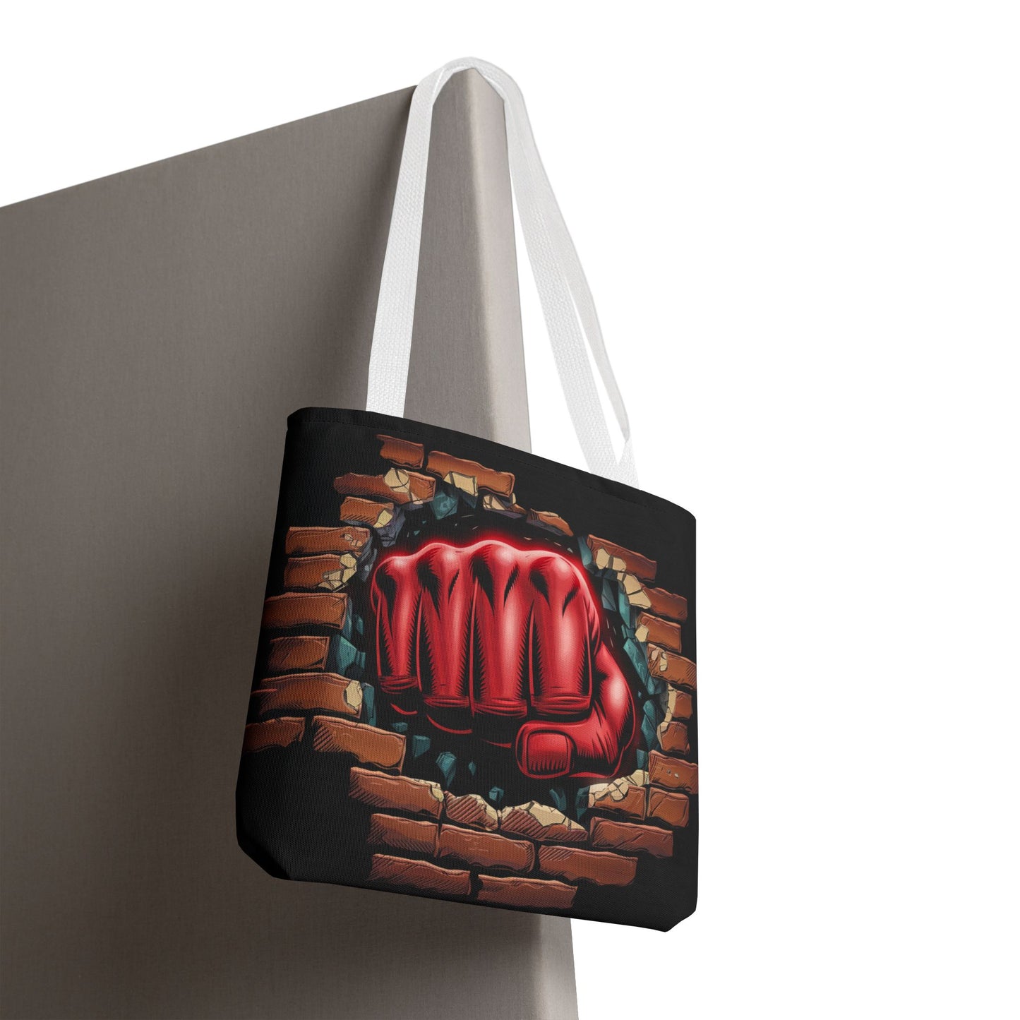 Red Fist Tote Bag
