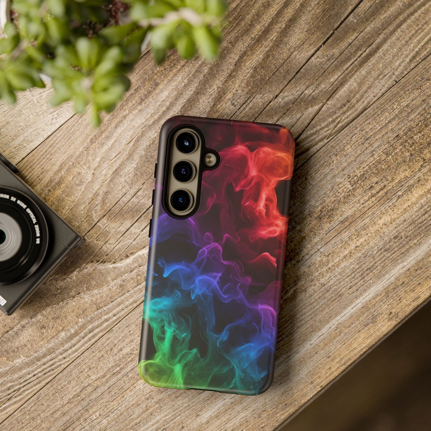 Samsung Tough Case - Colorful Smoke Design