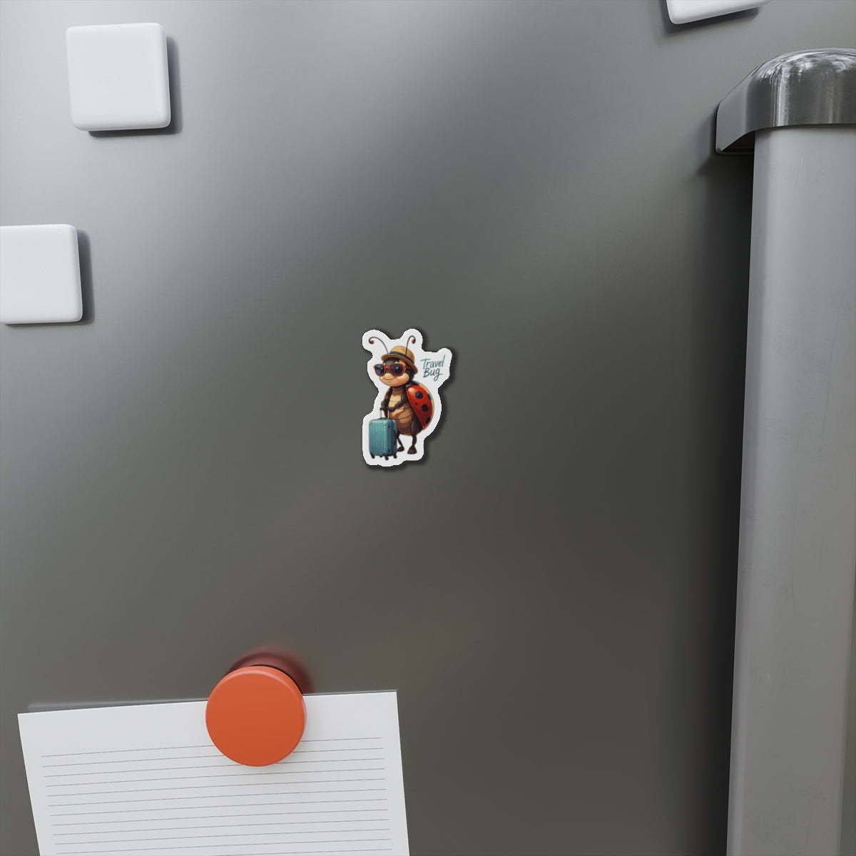 Die-Cut Magnet Ladybug Travel Bug Kitchen Decor Fridge Art Home Decor