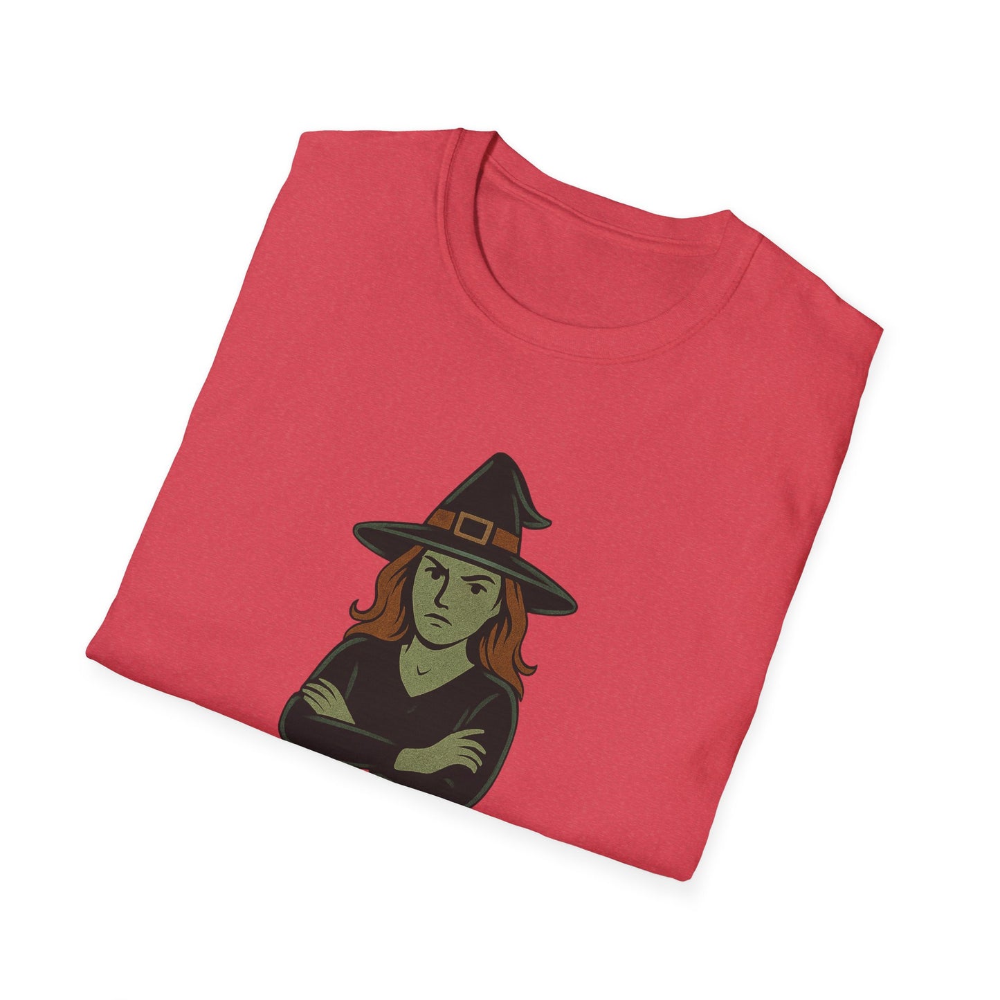 Resting Witch Face T-Shirt • Funny Halloween Witch Tee • Cozy Spooky Season Graphic Tee • Autumn Witch Shirt • Witches Aesthetic Fashion