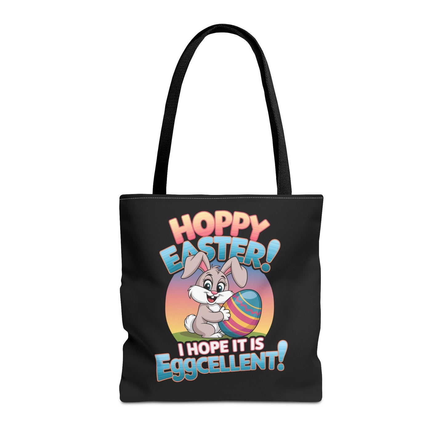 Happy Easter Tote Bag Eggcellent Bunny Design Easter Bag Easter Gift Easter Tote Accessory
