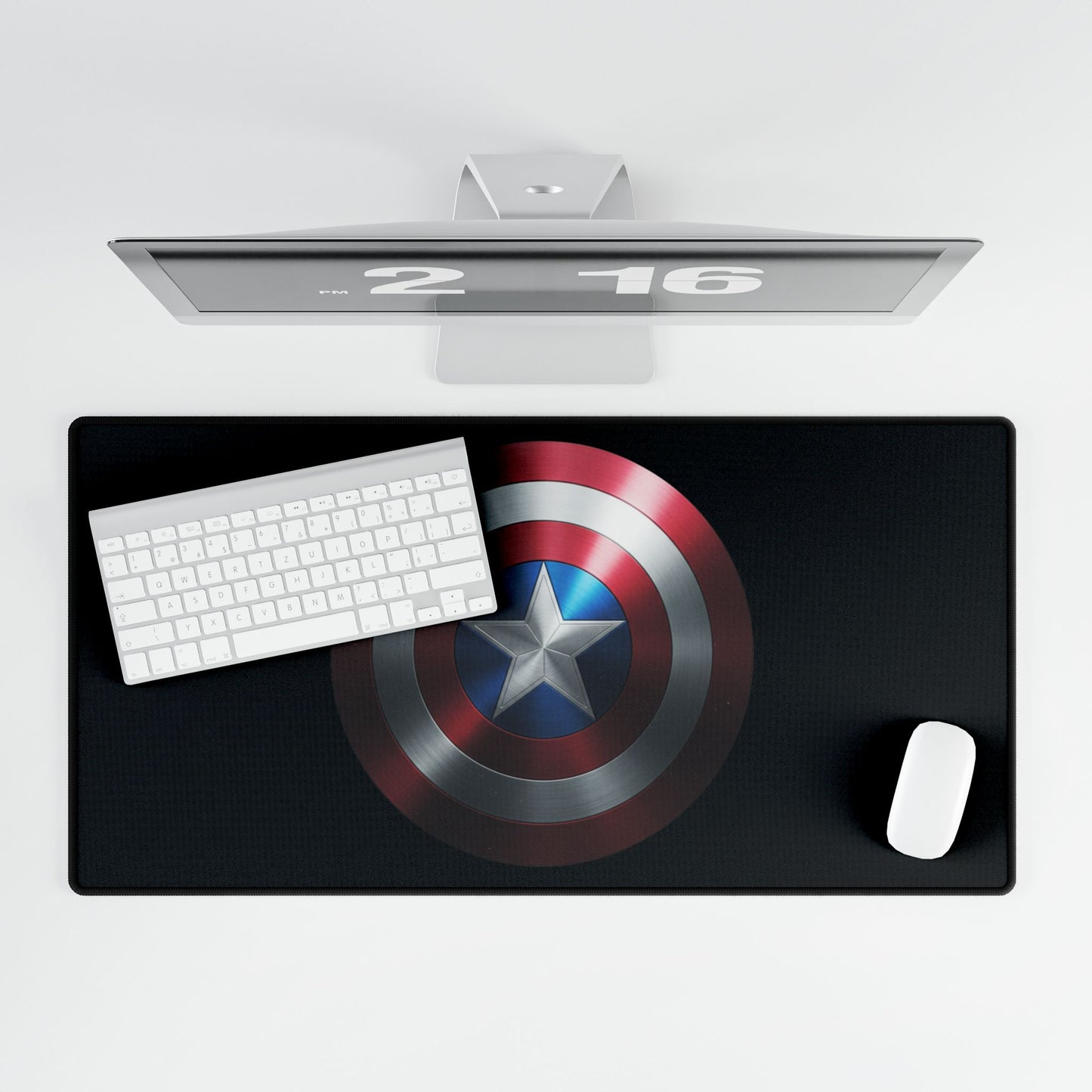 Desk Mat with Shield Design