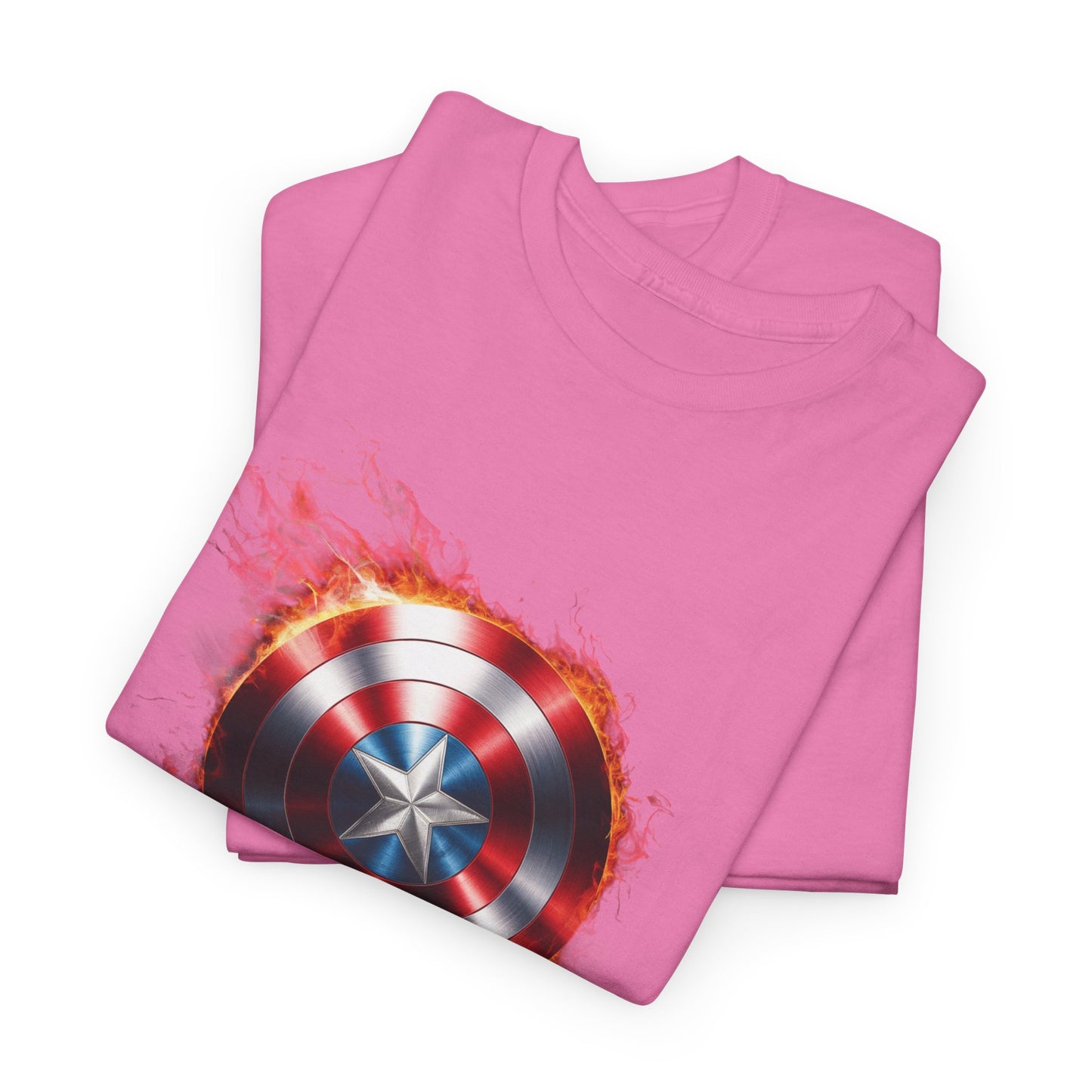 Captain America Flame Tee