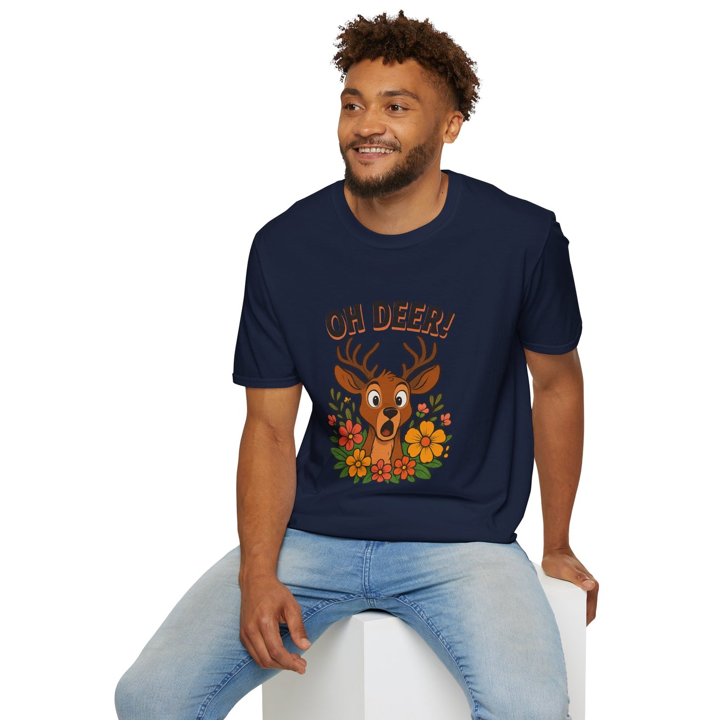 Oh Deer T-Shirt Animal Apparel Wildlife shirt Deer Tee Gift for Animal Lovers