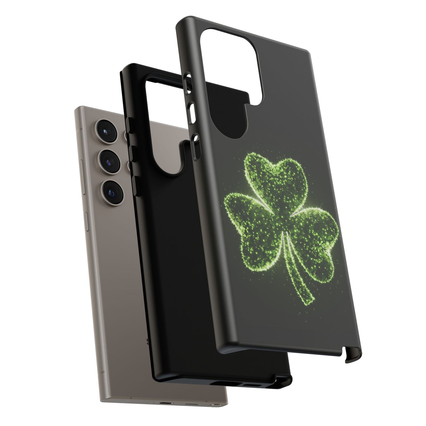 Phone Case - Shiny Shamrock Design for Samsung Galaxy