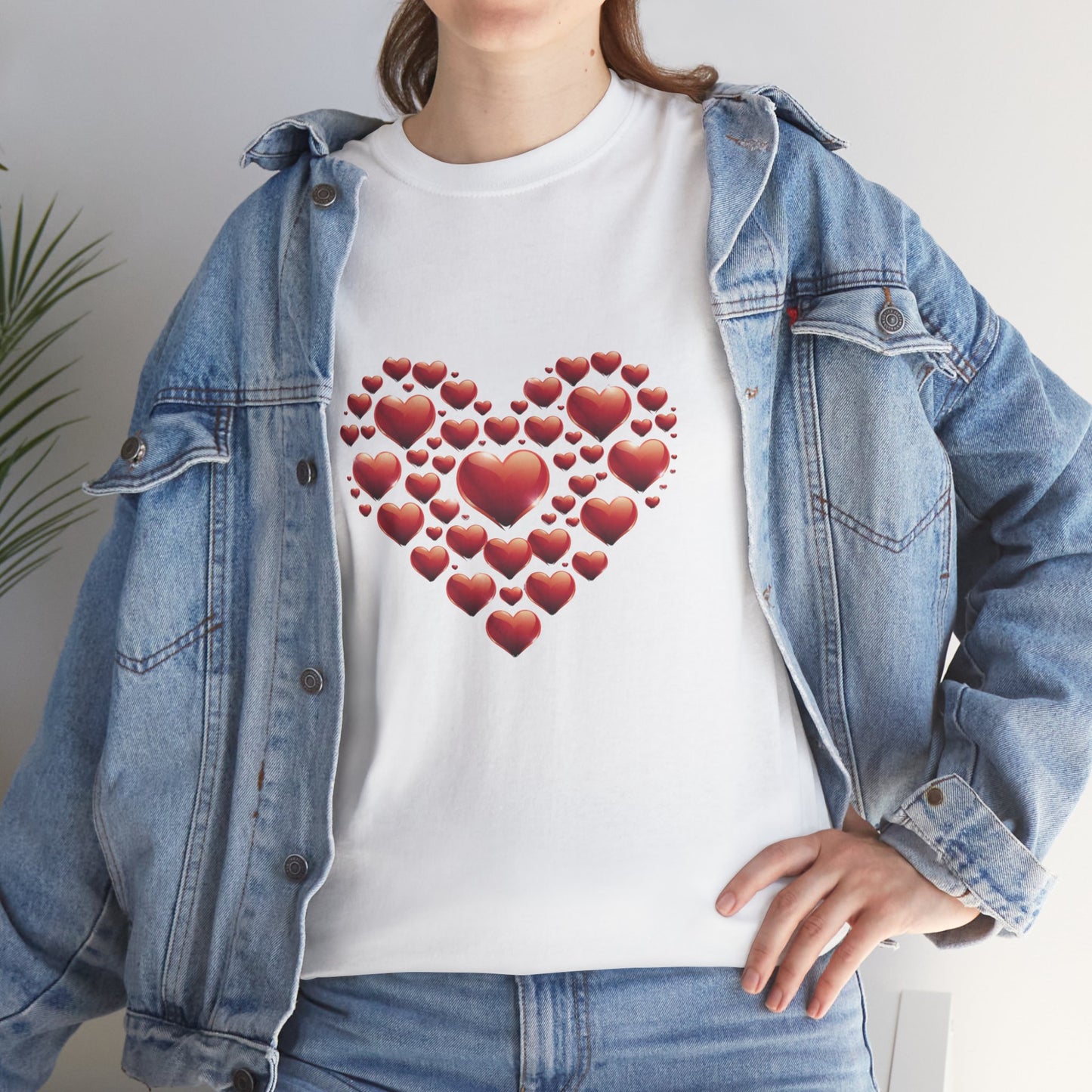 Heart Of Hearts Shirt, Minimal Valentine Shirt, Red Heart Graphic Tee, Love Aesthetic T Shirt, Valentine Gift Shirt