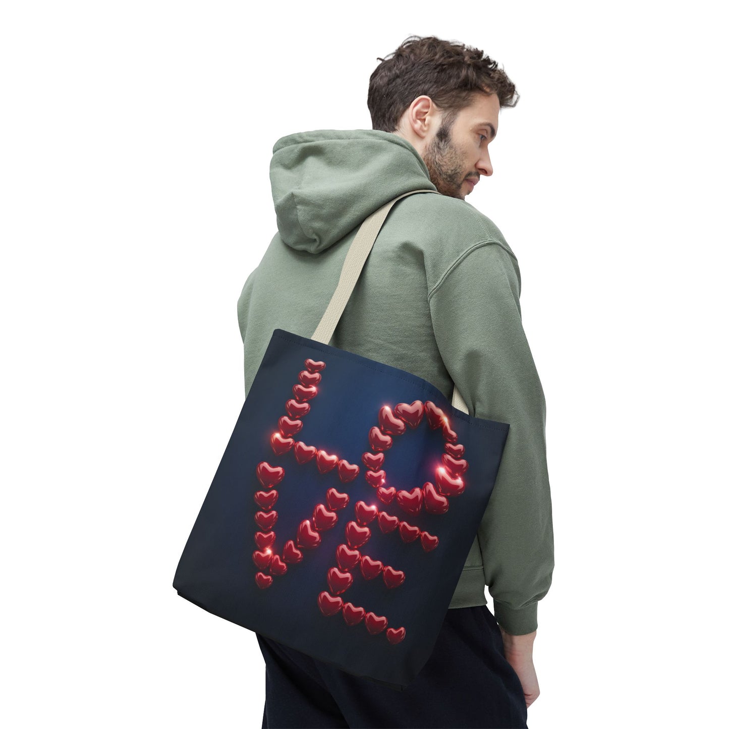 Love Hearts Tote Bag