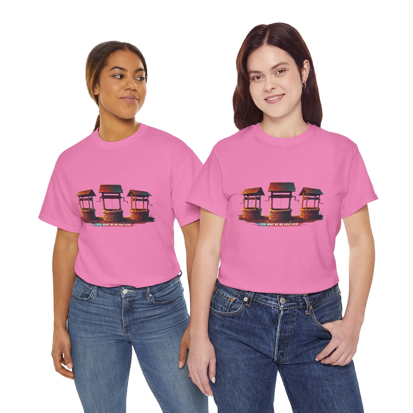 Funny “Well Well Well” T-Shirt • Pun Graphic Tee with Wishing Wells • Retro Vintage Humor Shirt • Gift for Pun Lovers & Joke Fans
