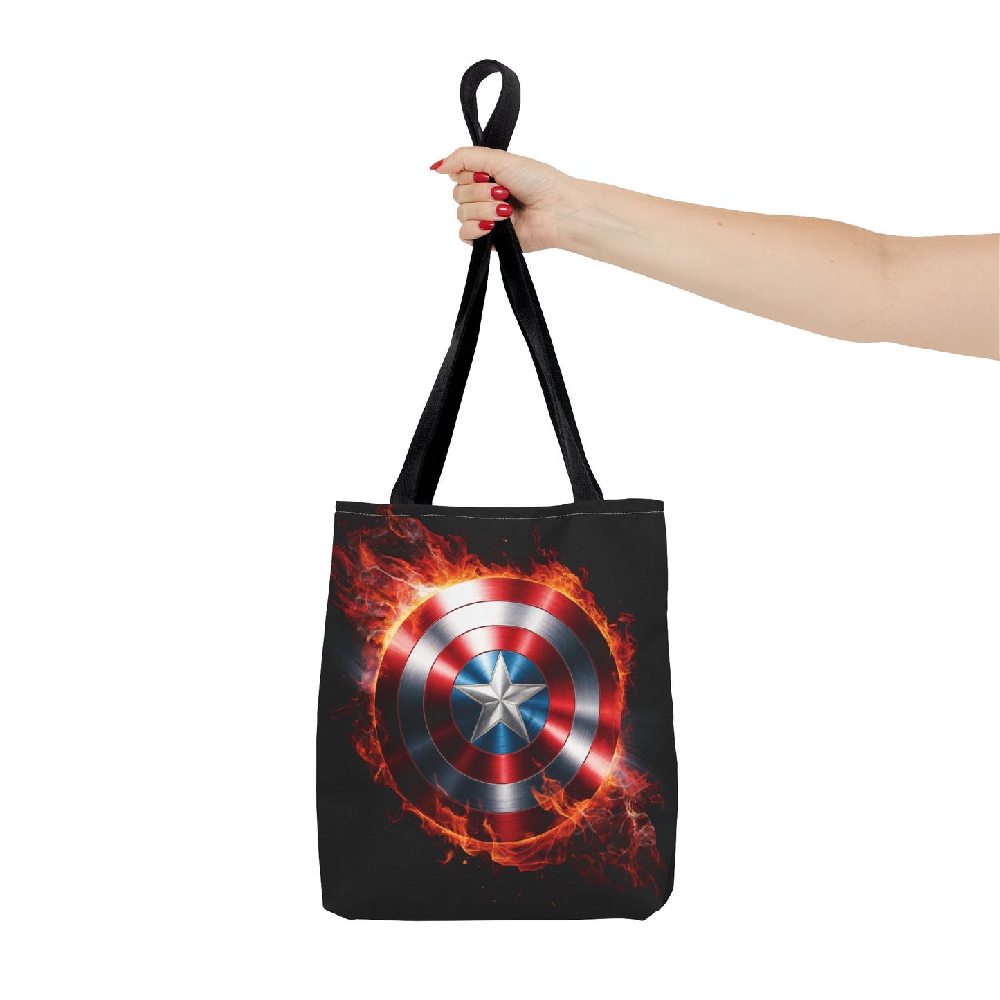 Captain America Shield Tote Bag