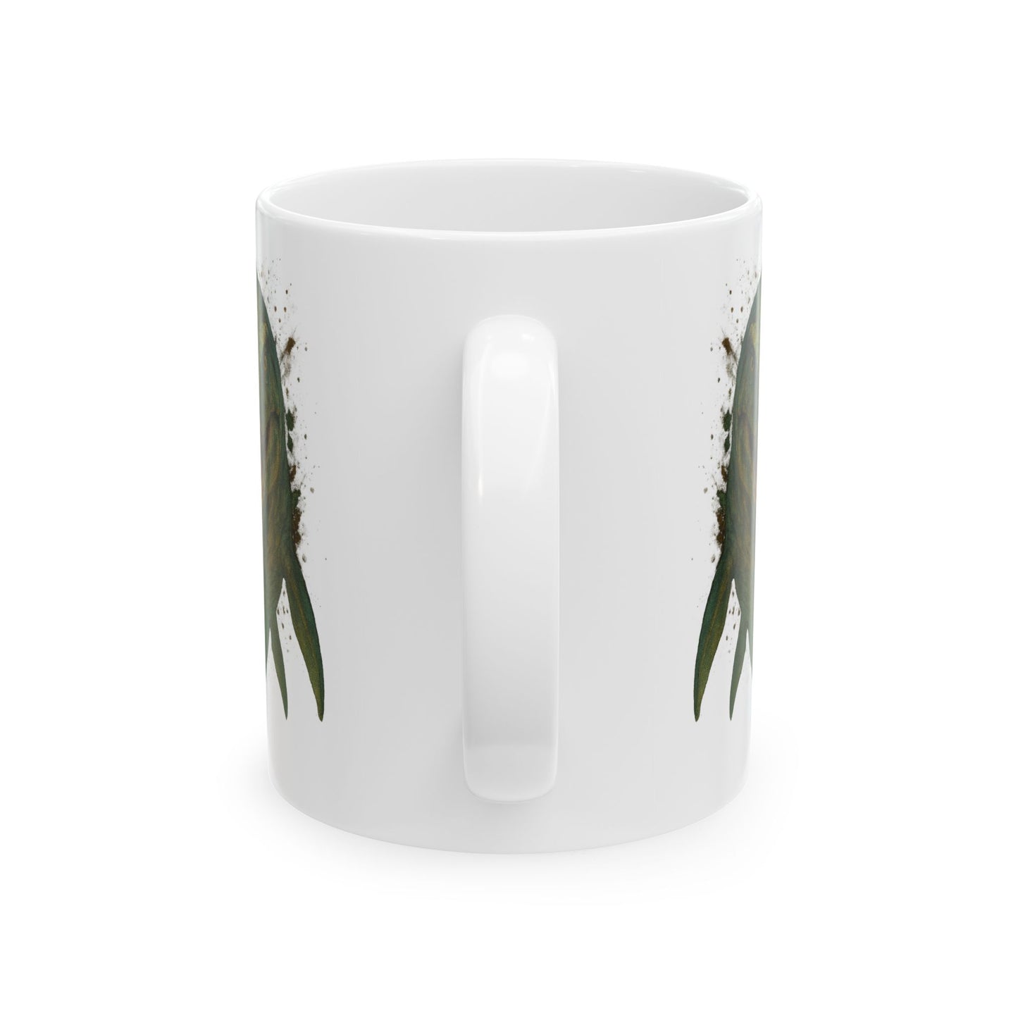 Mosasaurus Ceramic Mug - Dinosaur Coffee Cup | Prehistoric Tidal Beast Gift for Paleontology Fans | 11oz/15oz Dishwasher Safe Jurassic Cup