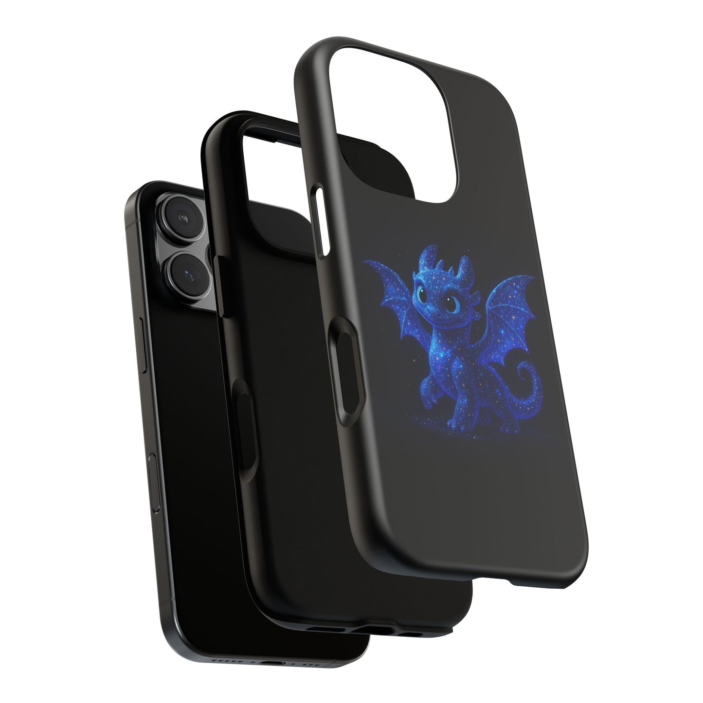 Galaxy Dragon iPhone Case - Cute Fantasy Star Phone Cover for iPhone Phones | Gift for Dragon Lover | Cosmic Creature Art