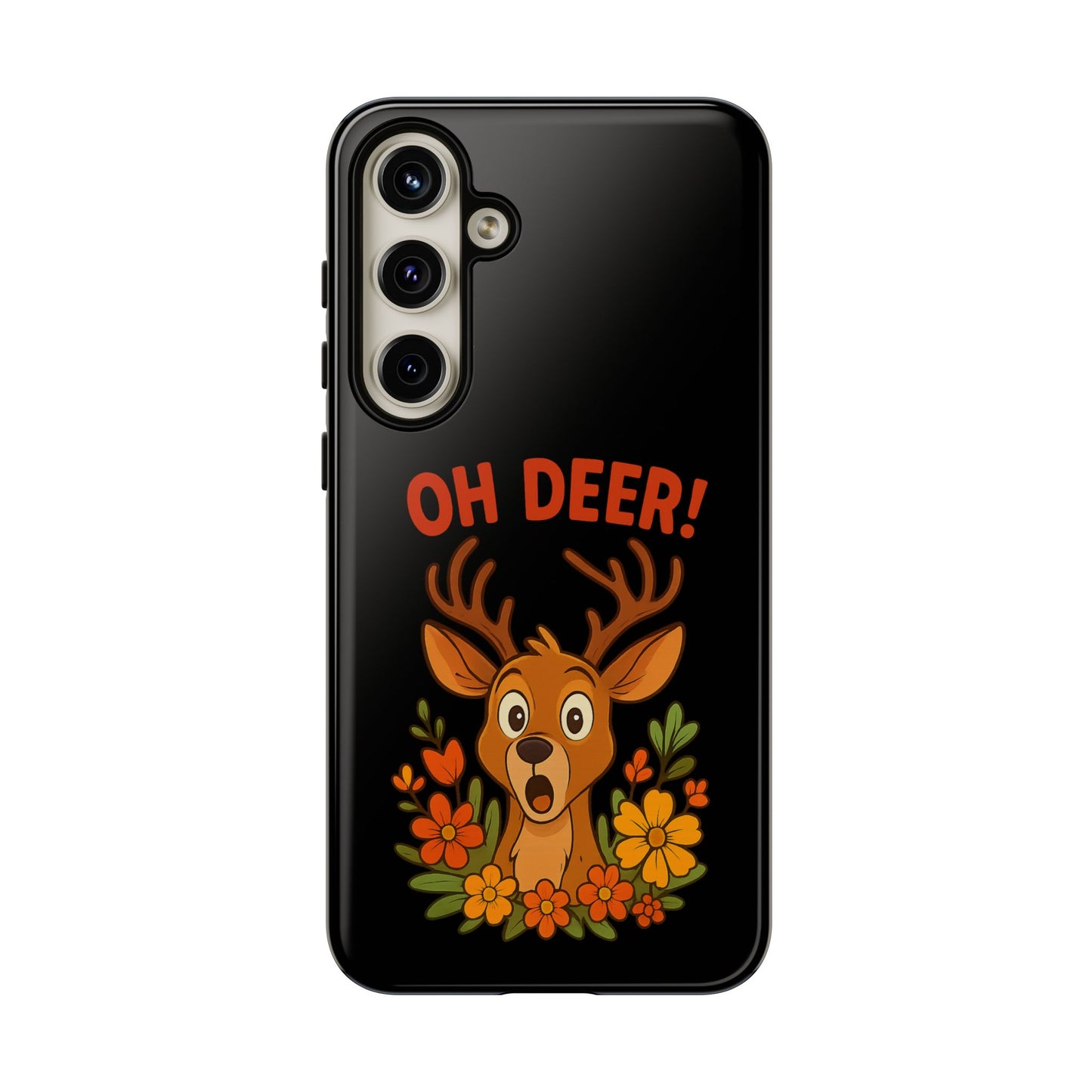 Samsung Phone Case Deer Galaxy Phone Case Nature Phone Accessory Gift for Animal Lovers Funny Case