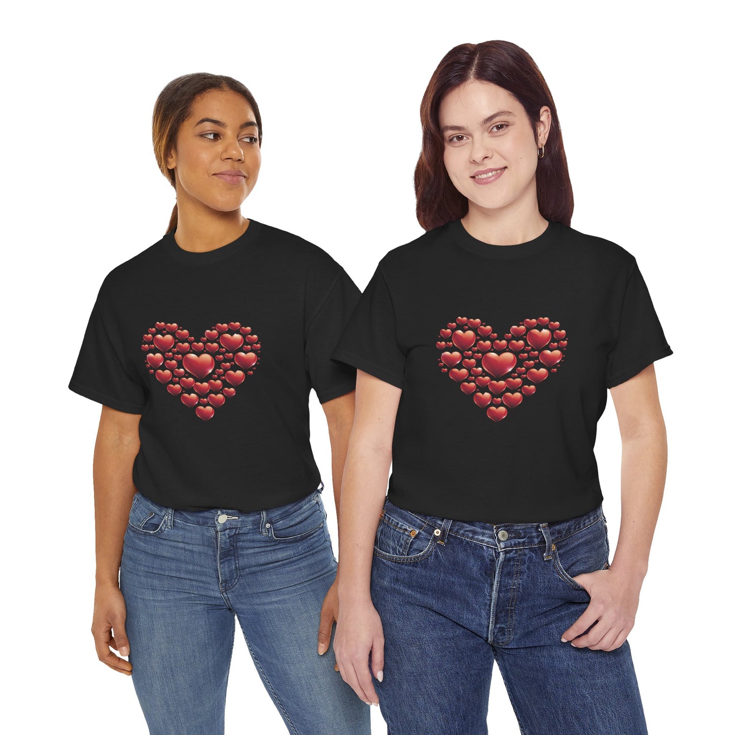 Heart Of Hearts Shirt, Minimal Valentine Shirt, Red Heart Graphic Tee, Love Aesthetic T Shirt, Valentine Gift Shirt