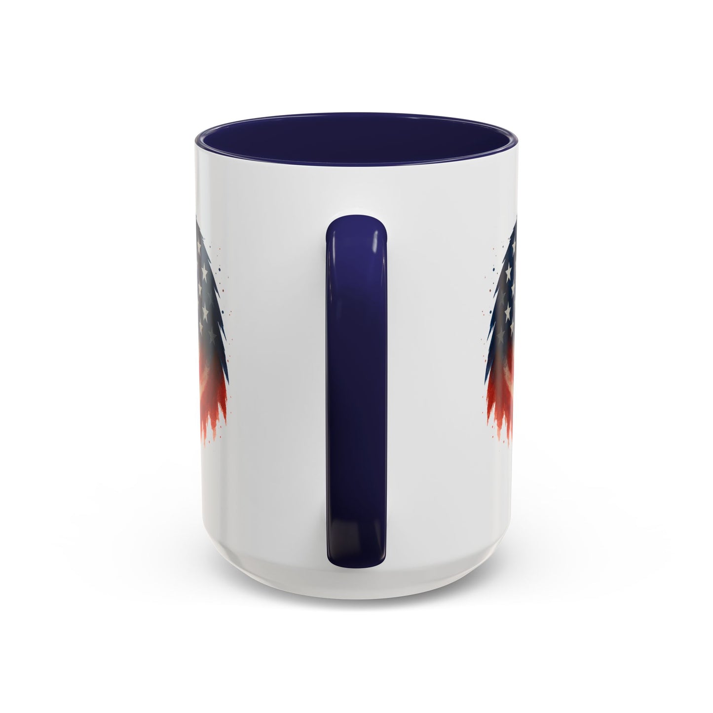 American Flag Eagle Mug - Patriotic Coffee Cup - USA Bald Eagle Gift - 4th of July Mug - Independence Day Drinkware - Veteran Gift