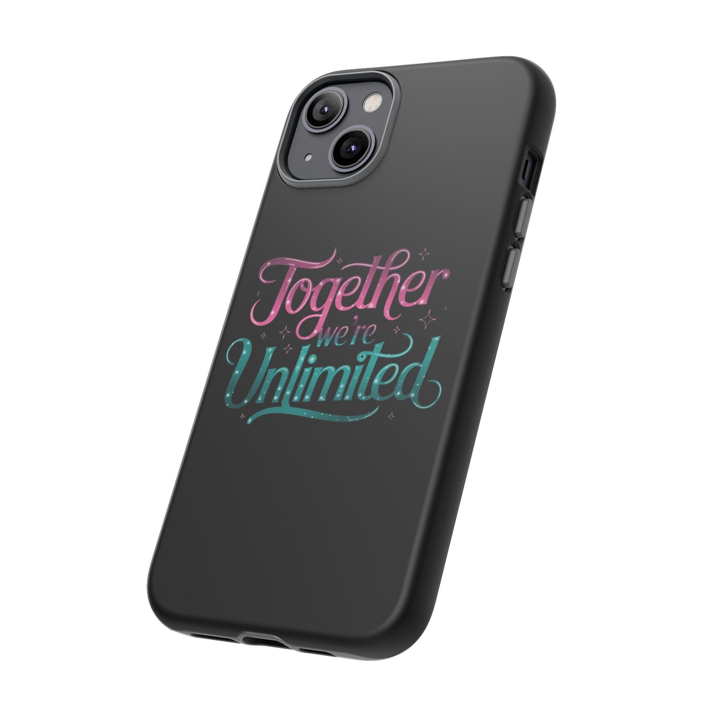 iPhone Case with Musical Quote Together We're Unlimited Musical Phone Case