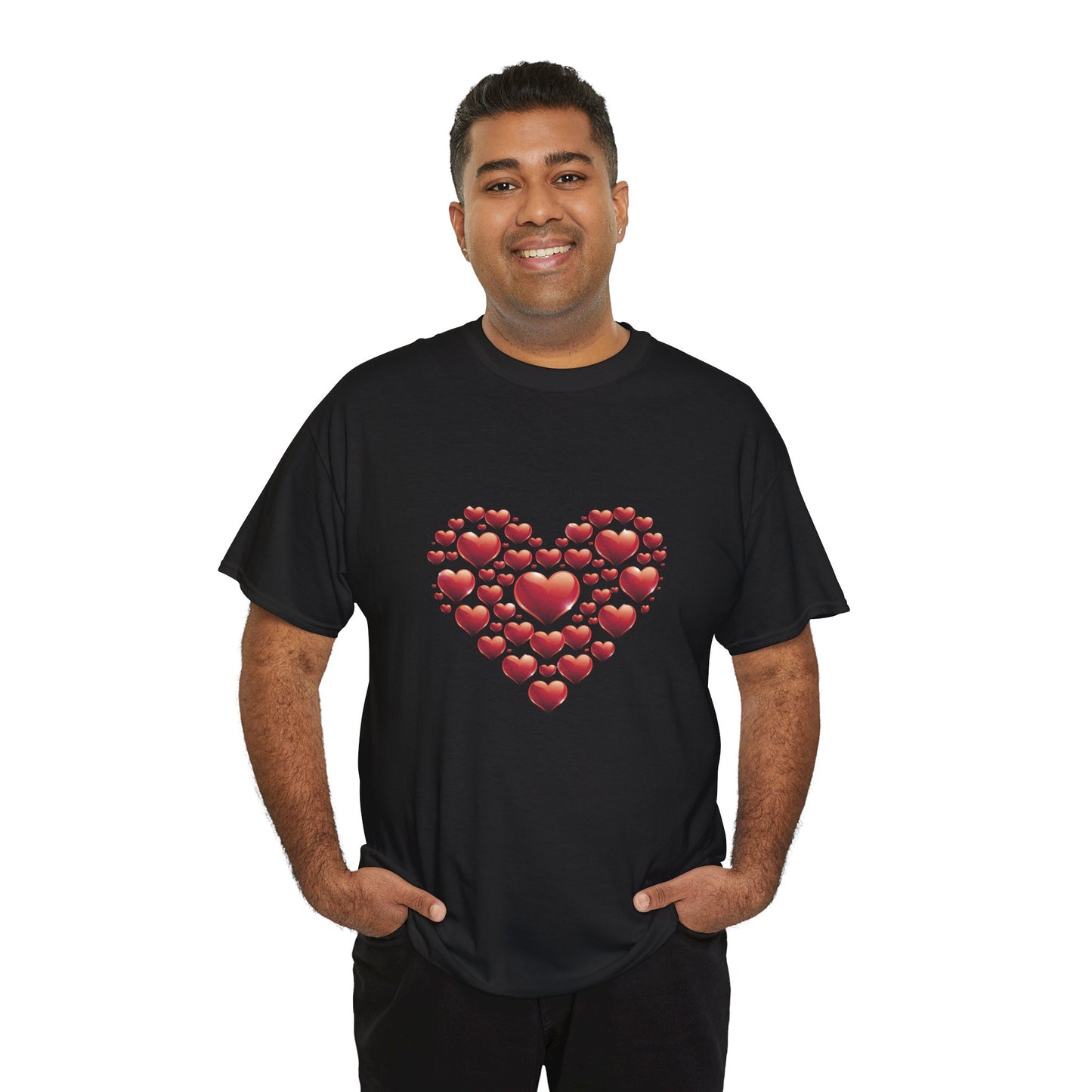 Heart Of Hearts Shirt, Minimal Valentine Shirt, Red Heart Graphic Tee, Love Aesthetic T Shirt, Valentine Gift Shirt