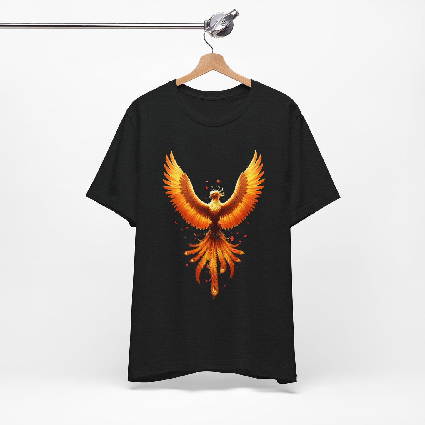 Phoenix Rising Shirt • Fiery Phoenix Graphic Tee • Rebirth Transformation Myth Shirt • Firebird Art Tee • Unisex Gift Tee XS‑5XL