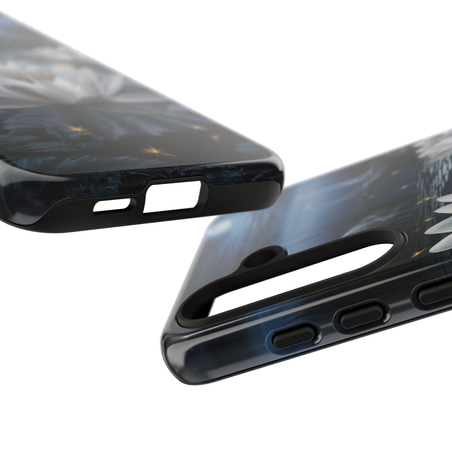 Samsung Galaxy Tough Case - Water Lillies Moonlit Sky Phone Cover