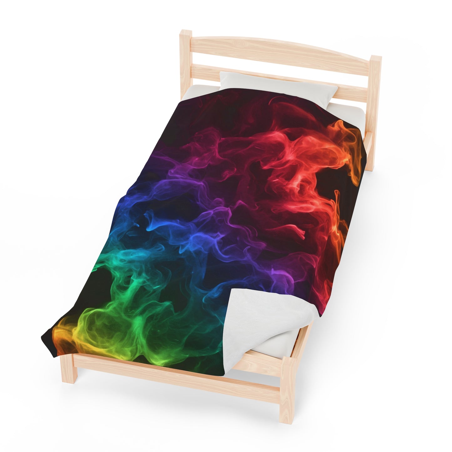 Color Smoke Clash Blanket