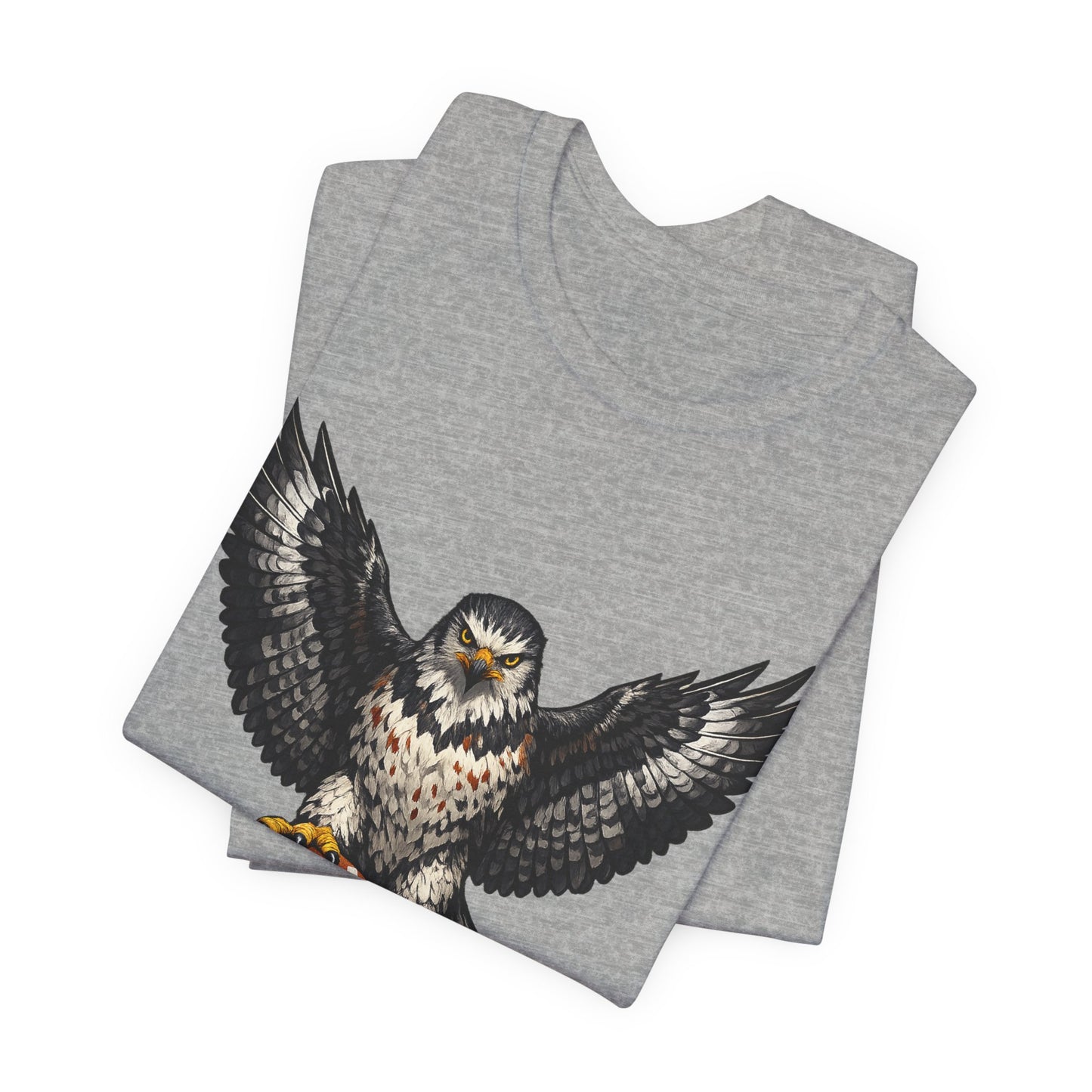Hawk Football Shirt, Hawk Holding Football T Shirt, Hawk Mascot Tee, Football Bird Of Prey Shirt, Game Day Sports Tee, Hawk Fan Gift