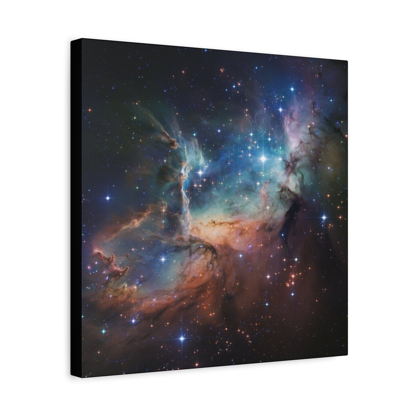 Cosmic Art Canvas Nebula Wall Decor Space Art Galactic Home Decor Modern Art Office Decor