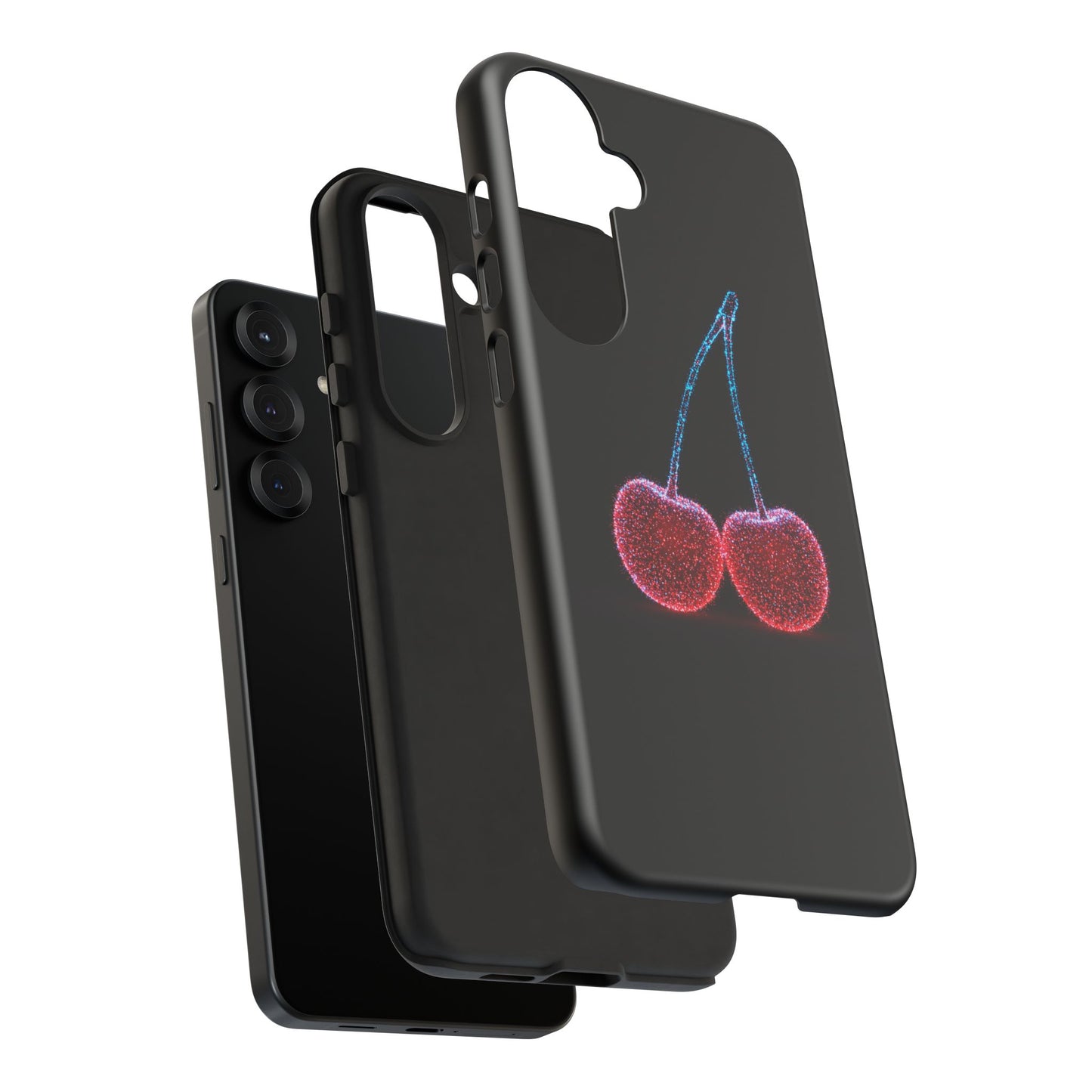 Samsung Phone Case Sparkling Cherries Phone Case Cherry Samsung Case Cherry Phone Case