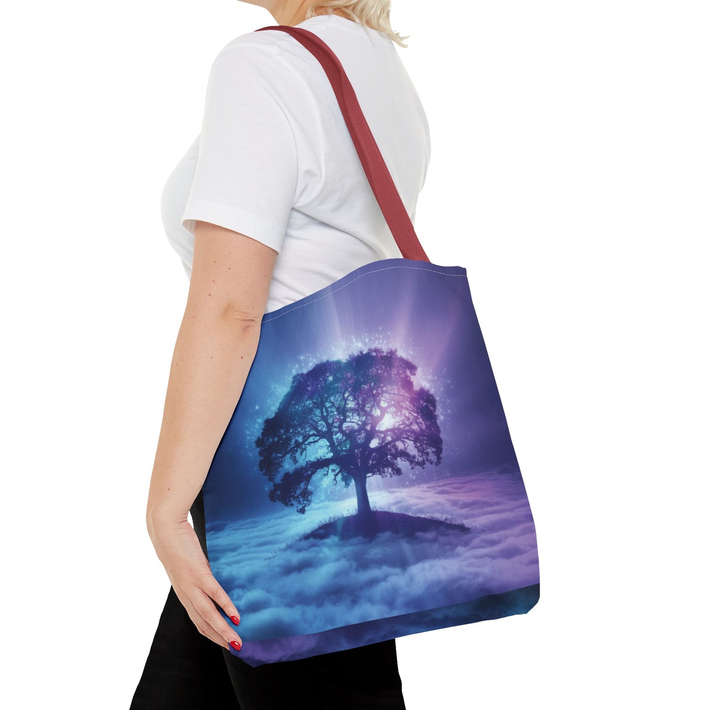 Tree Clouds Tote Bag