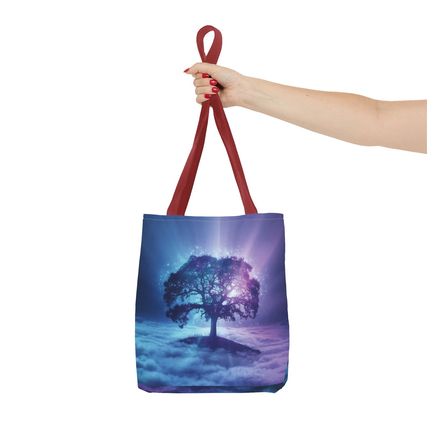 Tree Clouds Tote Bag