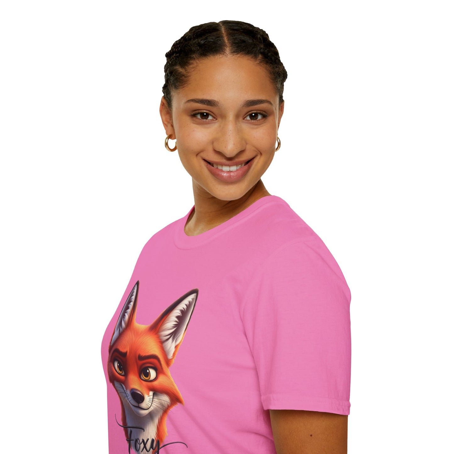 Foxy T-Shirt, Cute Fox Graphic Tee, Animal Lover Shirt, Fun And Confident Top, Playful Pun Gift, Soft Cotton Tee For Everyday Wear