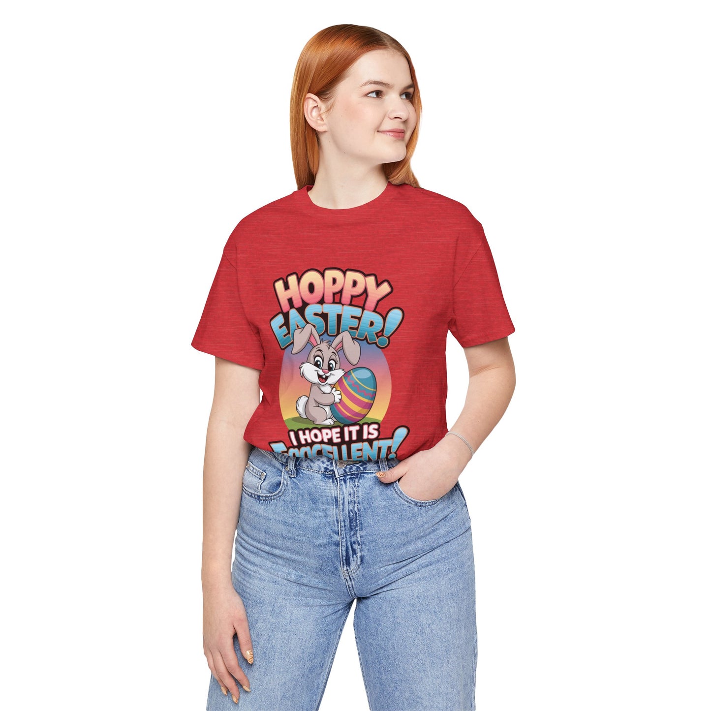 Happy Easter Unisex Tee Easter Shirt Easter Bunny T Shirt Easter Apparel Easter Bunny Outfit