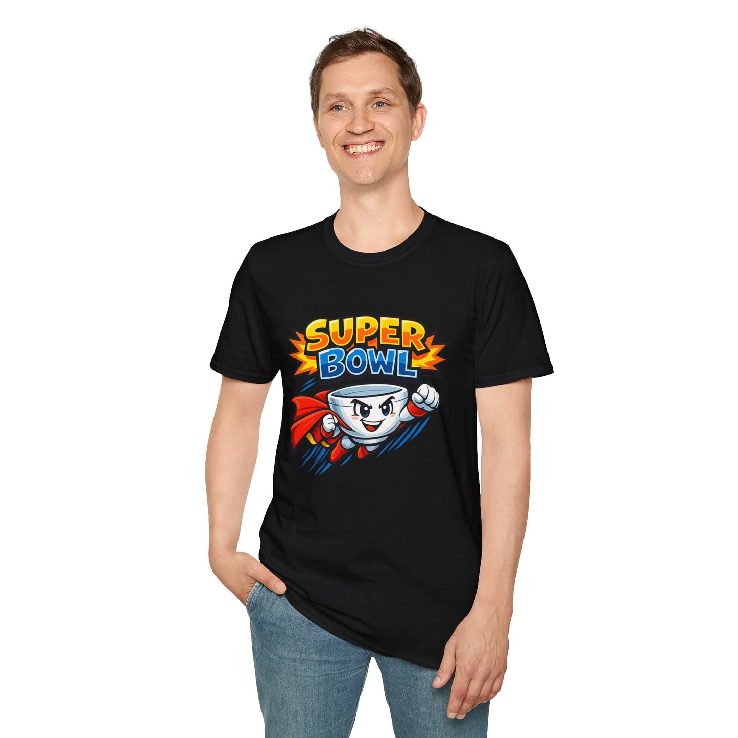Super Bowl Shirt, Funny Super Bowl T Shirt, Football Party Shirt, Game Day Shirt, Bowl Pun Shirt, Super Bowl Party Tee, Unisex Graphic Tee