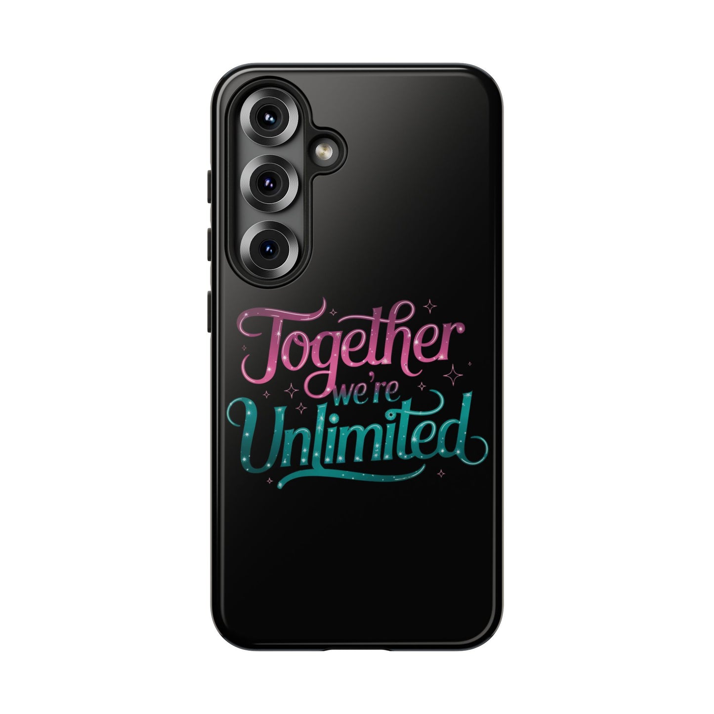 Samsung Case Musical Quote 'Together We're Unlimited' Musical Phone Case