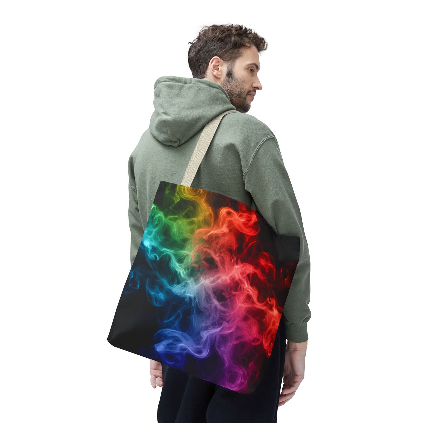 Colorful Smoke Tote Bag