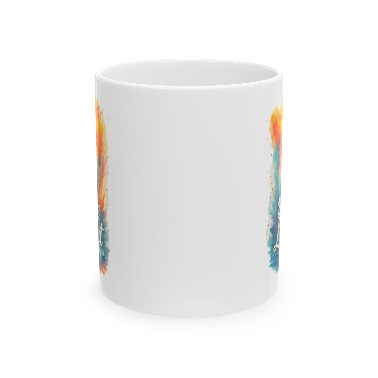 Be the Light Lighthouse Mug - Inspirational Ceramic Coffee Cup | Motivational Gift for Him, Her, Graduation, New Job
