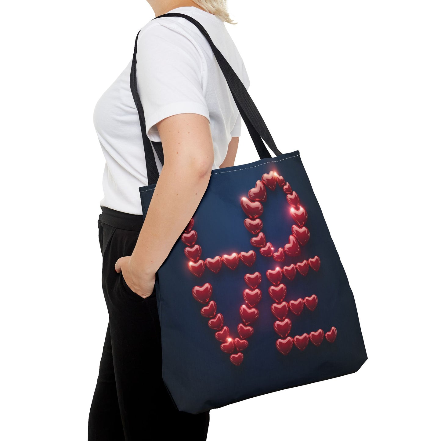 Love Hearts Tote Bag