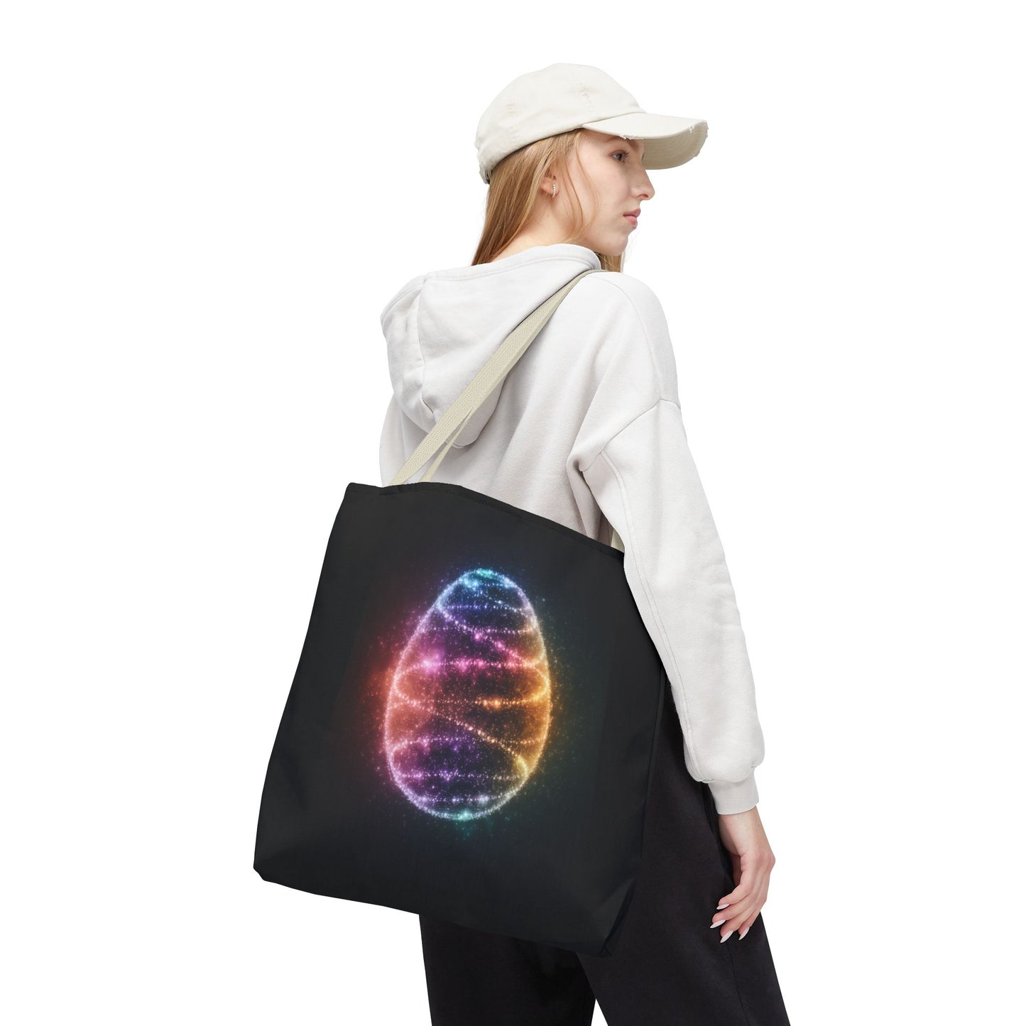 Bioluminescent Easter Egg Tote Bag