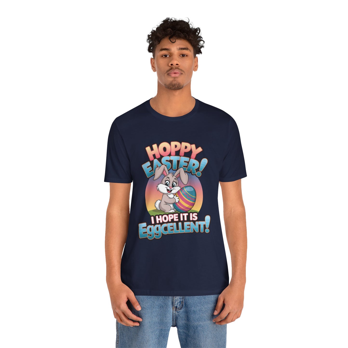 Happy Easter Unisex Tee Easter Shirt Easter Bunny T Shirt Easter Apparel Easter Bunny Outfit