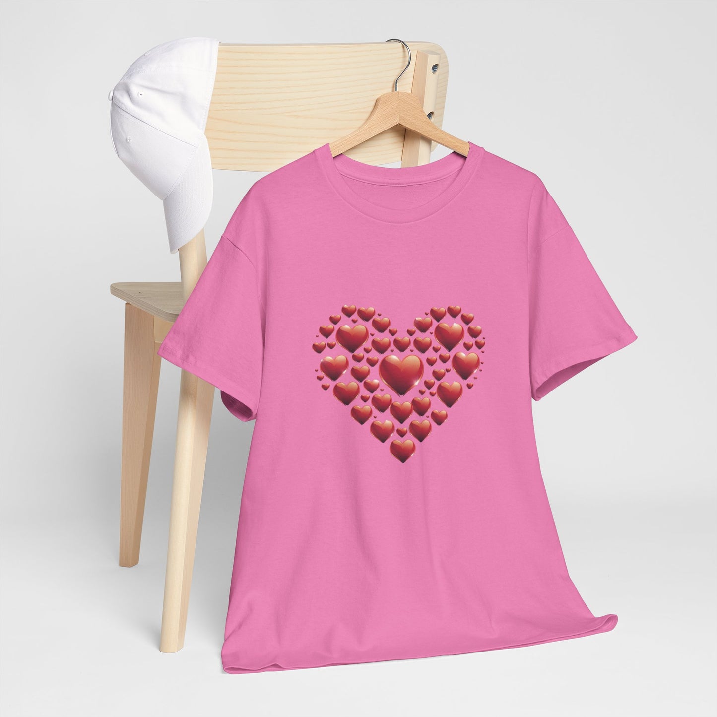 Heart Of Hearts Shirt, Minimal Valentine Shirt, Red Heart Graphic Tee, Love Aesthetic T Shirt, Valentine Gift Shirt