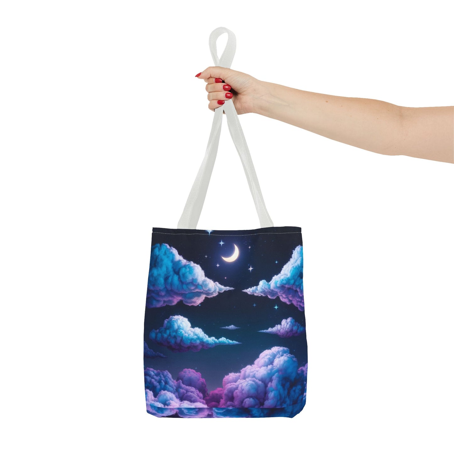 Dreamy Clouds & Moon Tote Bag