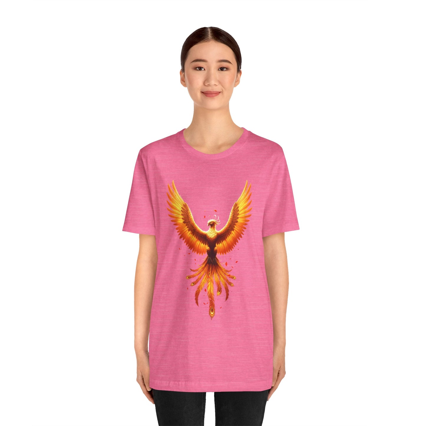 Phoenix Rising Shirt • Fiery Phoenix Graphic Tee • Rebirth Transformation Myth Shirt • Firebird Art Tee • Unisex Gift Tee XS‑5XL