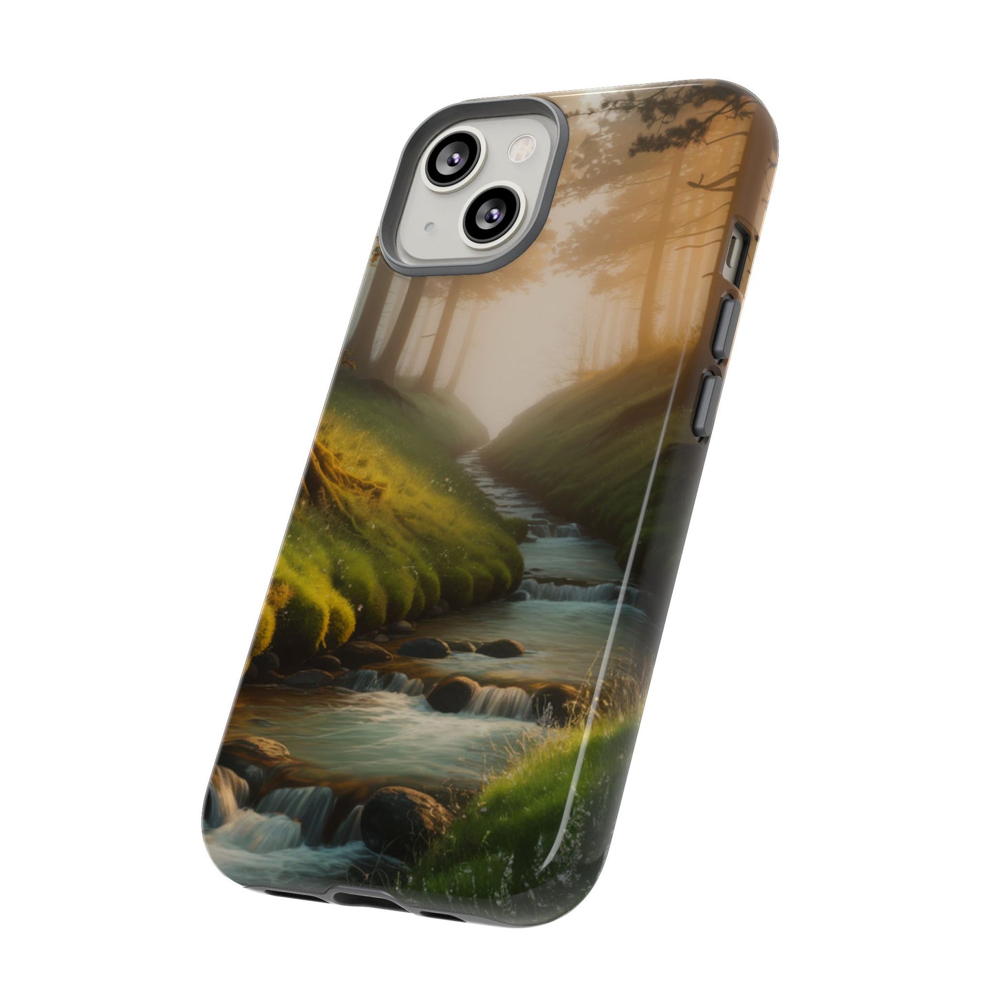 Nature Stream iPhone Case Forest Phone Case Stream iPhone Case Nature Phone Case