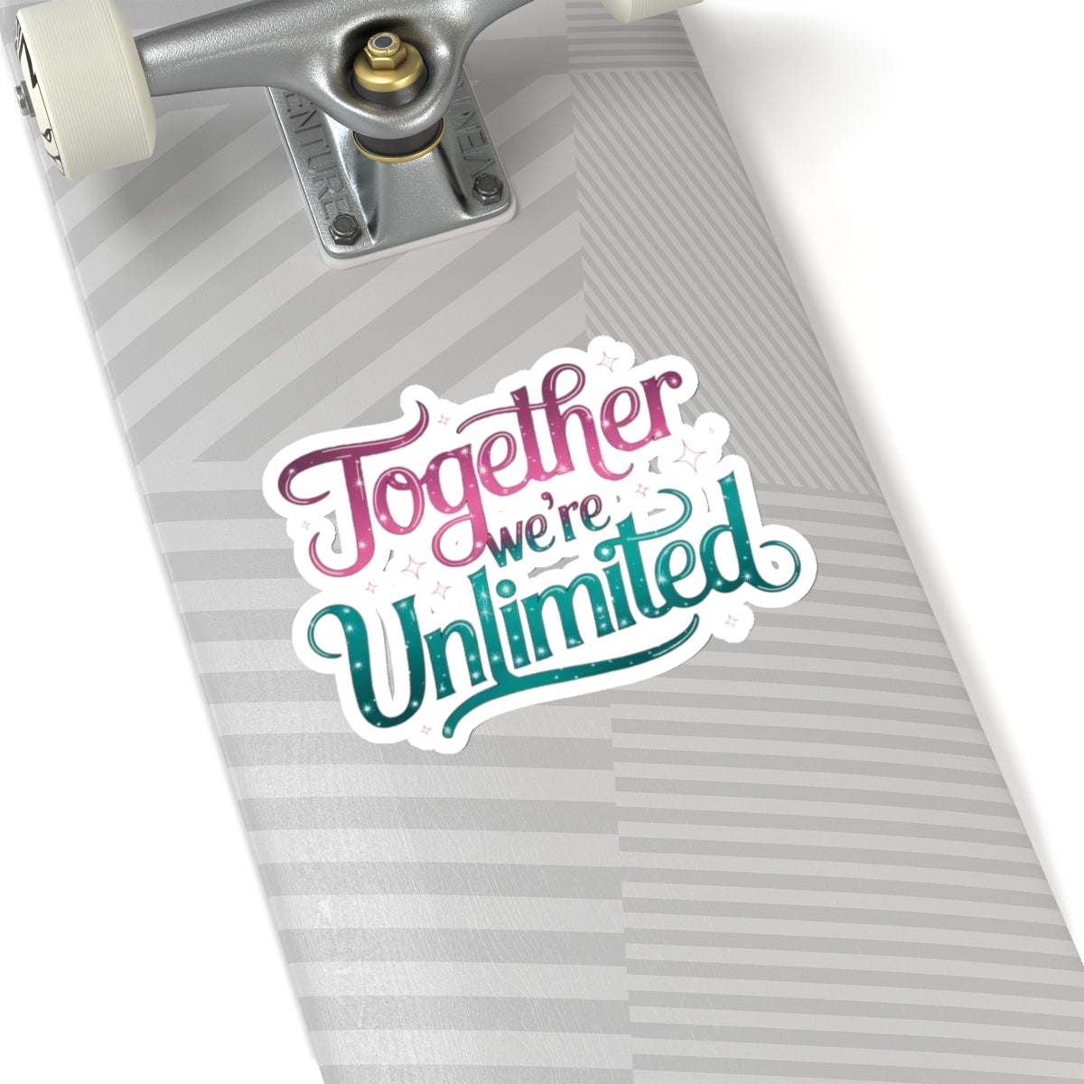 "Together We're Unlimited Kiss-Cut Sticker