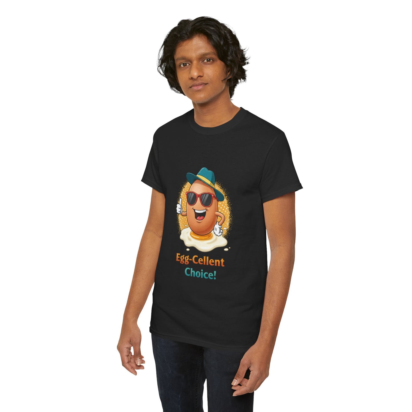 Funny Egg Shirt | Egg-Cellent Choice T-Shirt | Pun Food Tee | Breakfast Lover Gift | Cool Cartoon Egg Shirt | Dad Joke Shirt