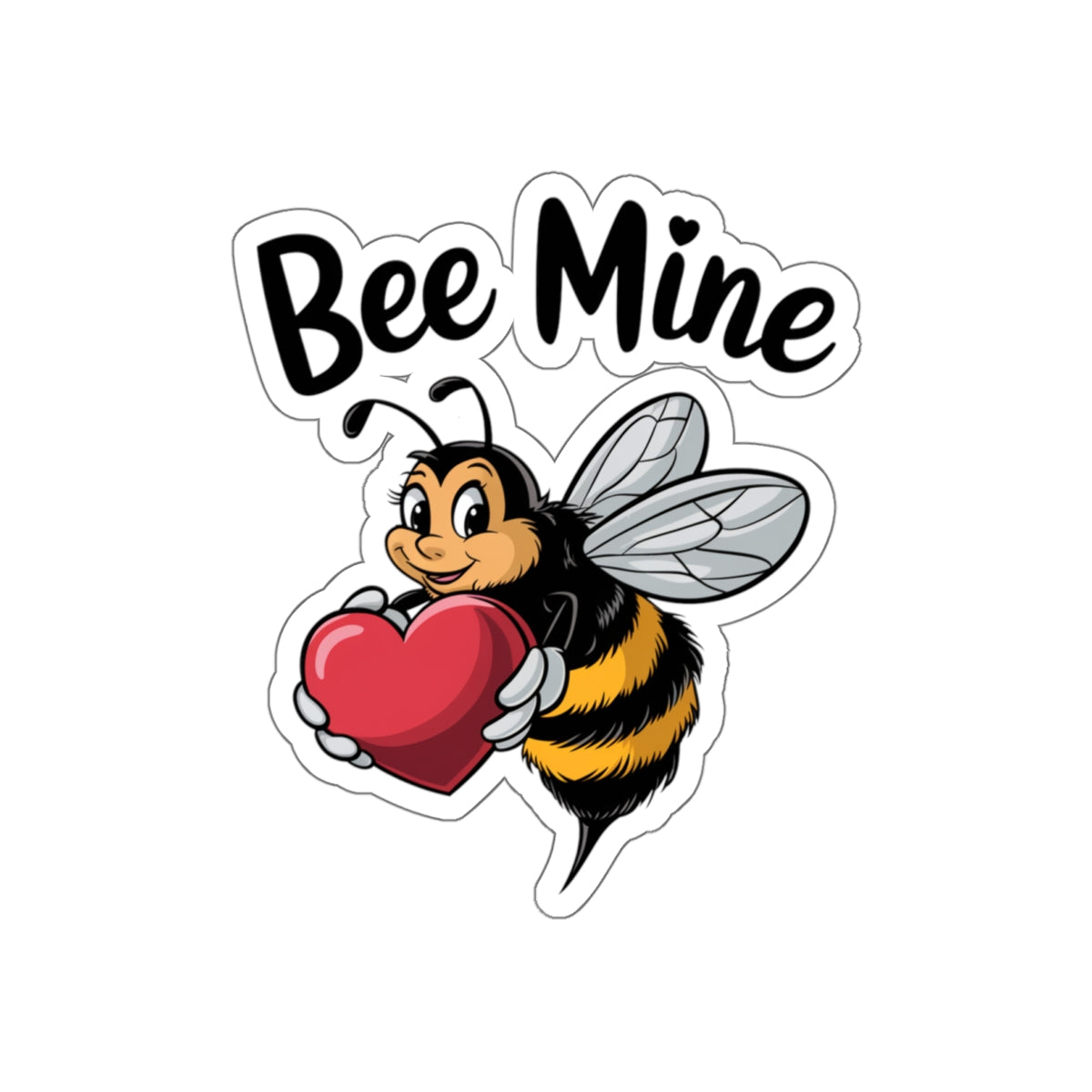 Bee Mine Sticker