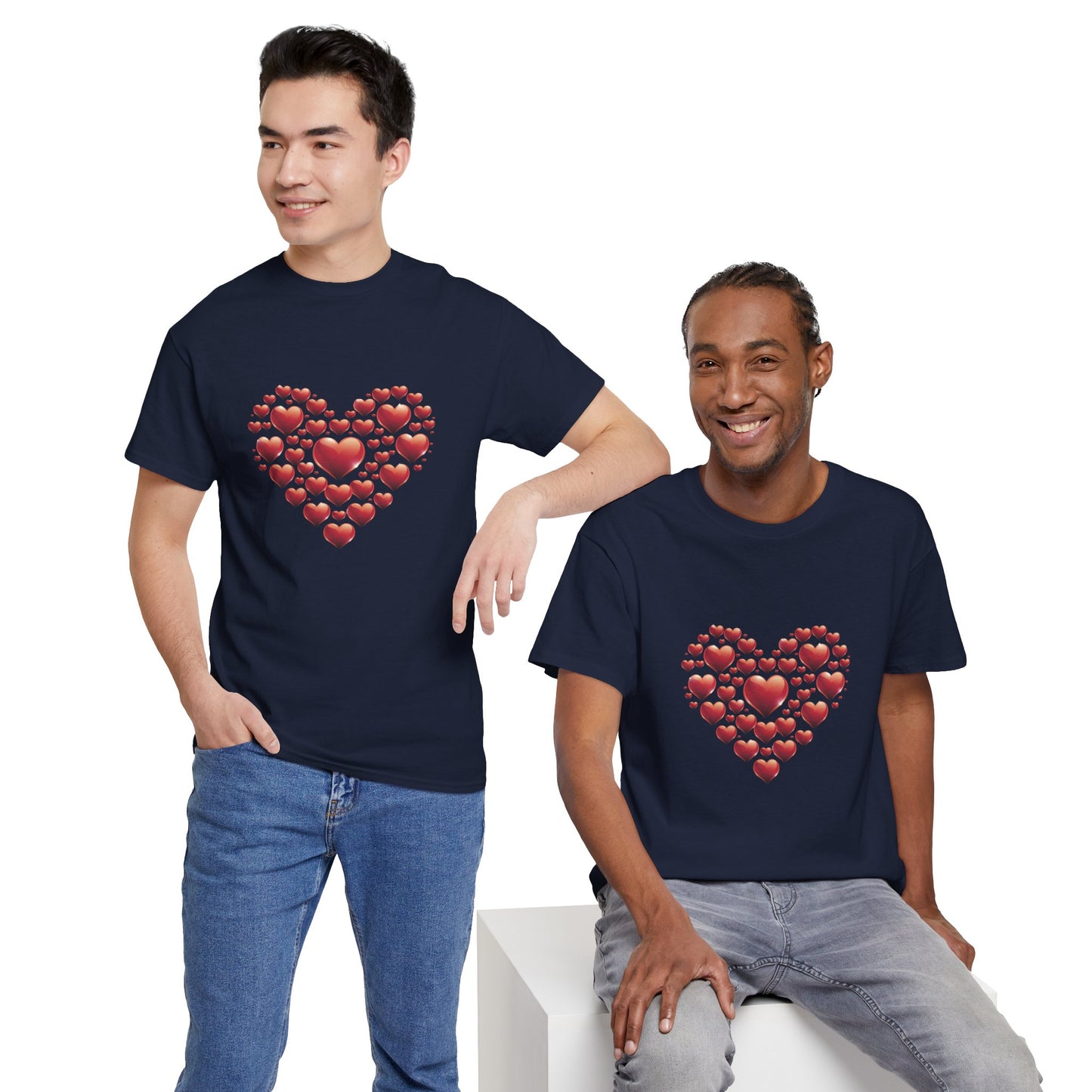 Heart Of Hearts Shirt, Minimal Valentine Shirt, Red Heart Graphic Tee, Love Aesthetic T Shirt, Valentine Gift Shirt