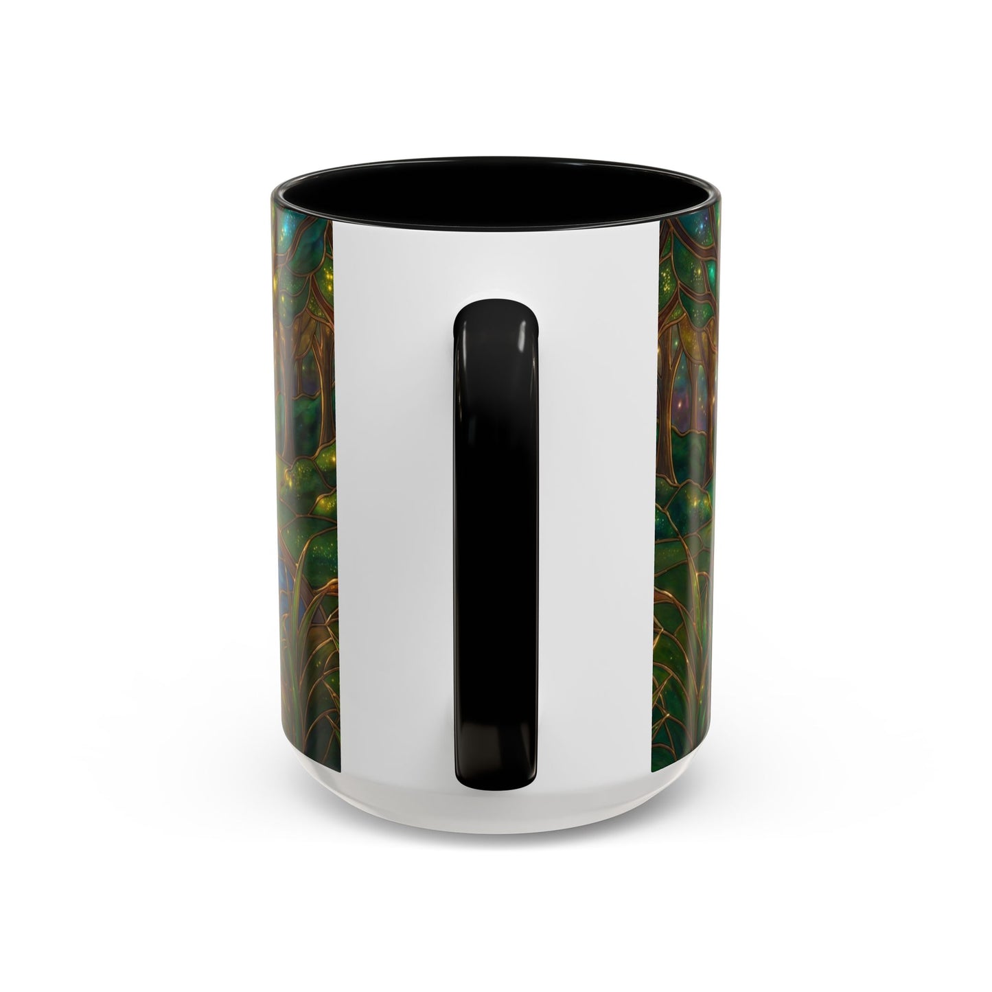 Stained Glass Labrador Mug, Dog Lover Coffee Mug, Labrador Retriever Art Cup, Pet Memorial Gift, Colorful Dog Mug, Nature Art Mug