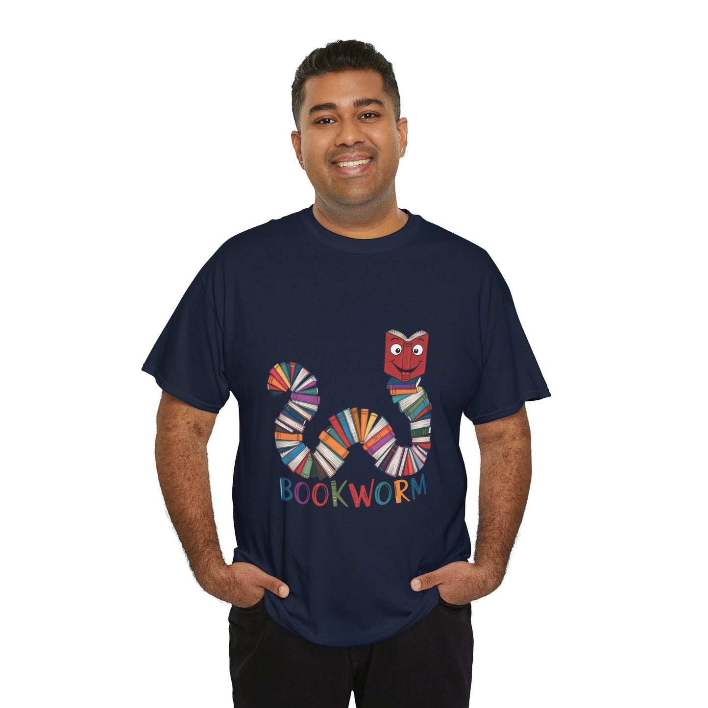 Cute Bookworm Shirt – Funny Reading Lover Tee – Teacher Gift – Kids Book Tee – Unisex Book Nerd Shirt – Book Club Graphic T-Shirt