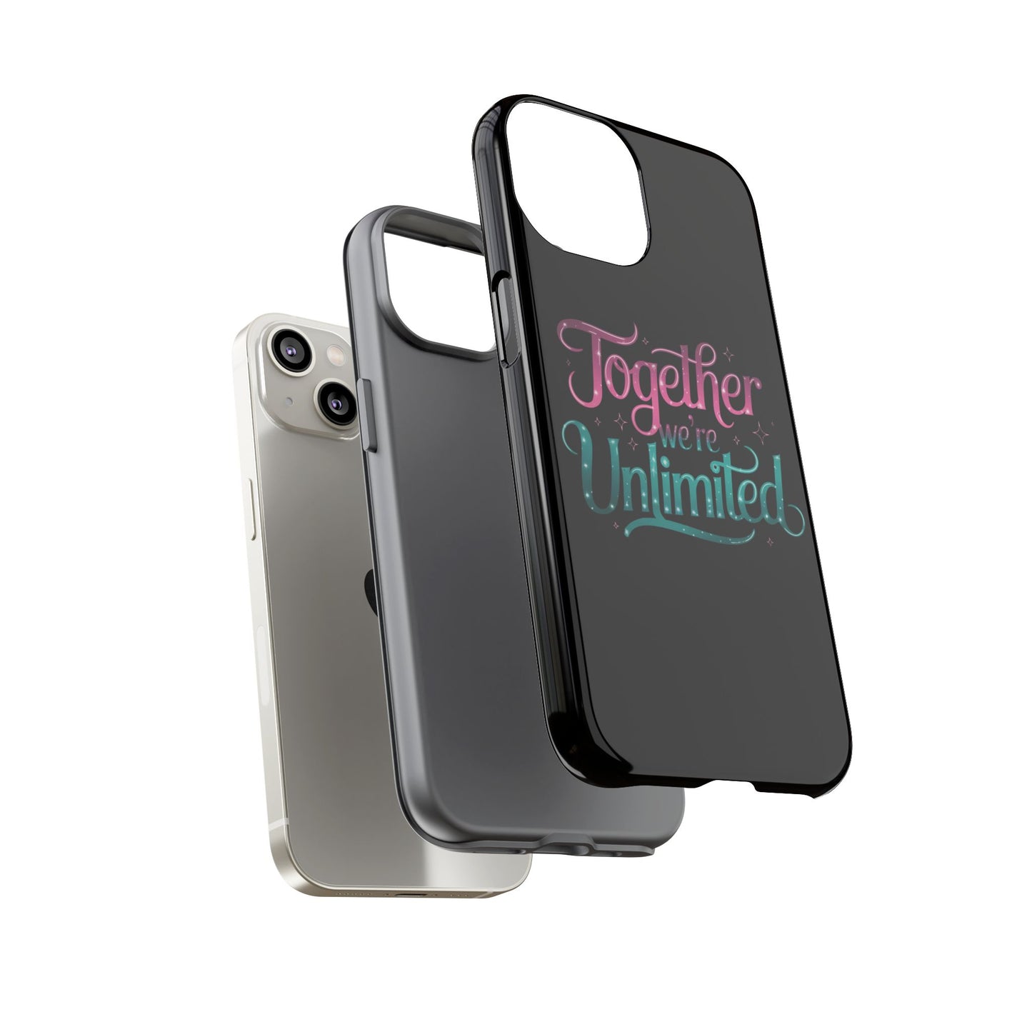 iPhone Case with Musical Quote Together We're Unlimited Musical Phone Case