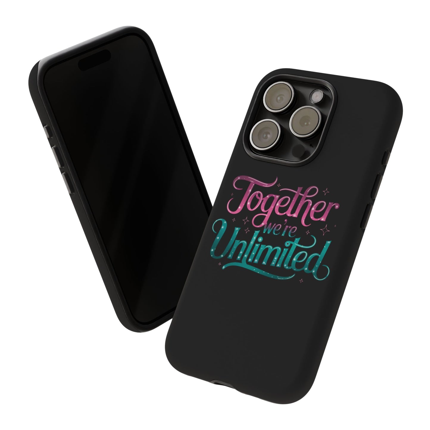 iPhone Case with Musical Quote Together We're Unlimited Musical Phone Case