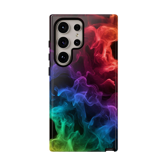 Samsung Tough Case - Colorful Smoke Design
